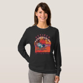 Ermüdete Vintage Rente T-Shirt (Vorne ganz)