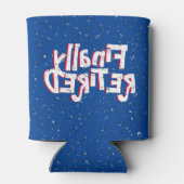 Ermüdeter Text und Wassertropfen können kühler wer Dosenkühler (Rückseite)