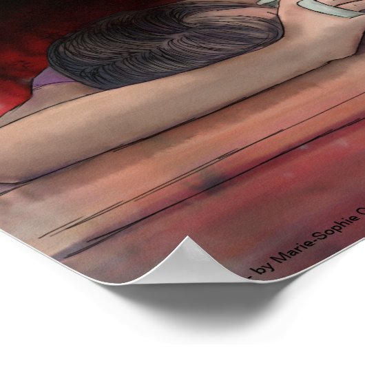 Ermüdung Poster (Ecke)