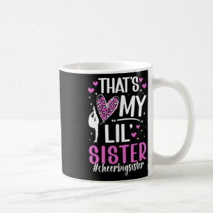 Ermutige große Schwester Stolz Cheerleader Große S Kaffeetasse