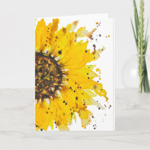 ErmutigeMich Sonnenblumenkarte Karte