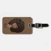 Ermutigen schwarze Frauen, genießen Sie die Reise, Gepäckanhänger (Vorderseite horizontal)