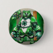 Ermutigen Sie den Geist von Irland St. Patrick's D Button (Vorderseite)