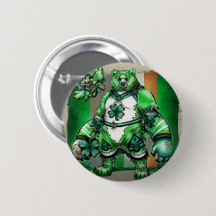Ermutigen Sie den Geist von Irland St. Patrick's D Button