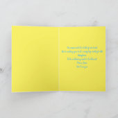 Ermutigen Sie diejenigen, die auf Dienstreisen geh Karte (Innenseite)