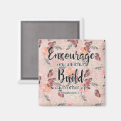 Ermutigen Sie einander, sich gegenseitig das Magne Magnet (Vorderseite/Rückseite)