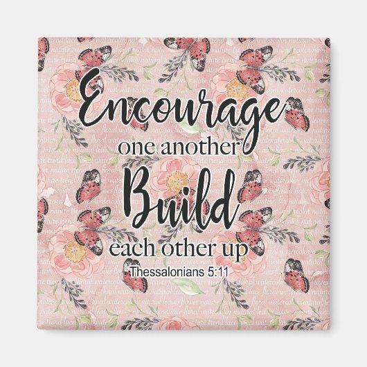 Ermutigen Sie einander, sich gegenseitig das Magne Magnet (Vorne)