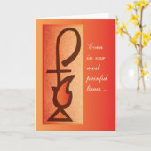 Ermutigend Denken Sie an Sie, Hirtenpersonal & Fl. Karte (Gelbe Blume)