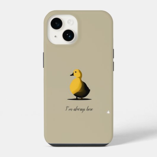 Ermutigend Duck iPhone Case Hülle (Rückseite)