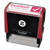 Ermutigend "Exzellent!" + Name des Lehrers Permastempel (Produkt)