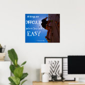 Ermutigend für das Klassenzimmer-Poster Poster (Heimbüro)