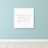 Ermutigend für die Befriedigung von Bibelzitaten z Leinwanddruck (Insitu (Holzboden))