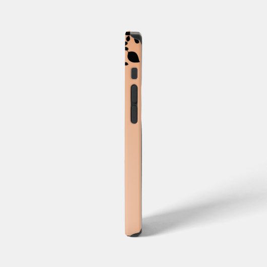 Ermutigend für Giraffe-Handy-Fall iPhone Hülle (Linke Seite)