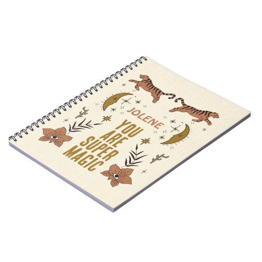 Ermutigend für Notebook Sie sind Super Magic Notizblock (Linke Seite)