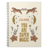 Ermutigend für Notebook Sie sind Super Magic Notizblock (Vorderseite)