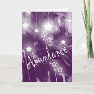 Ermutigend/inspirierend Karte