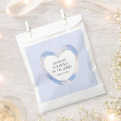 Ermutigend und beherzend für die hellblaue Bibelve Geschenktütchen (Ausgeschnitten)