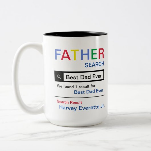 ermutigend zweifarbige tasse (Links)