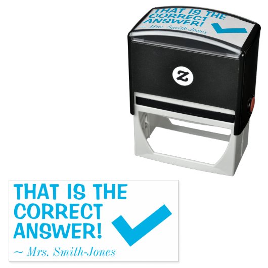 Ermutigende Botschaft des Lehrers Permastempel (Beispiel)