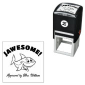 Ermutigende Dozentin für Niedliche Haie Permastempel (Beispiel)