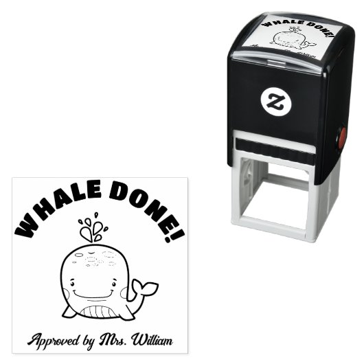 Ermutigende Dozentin für WALE Permastempel (Beispiel)