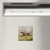 Ermutigende Hunde, 1839 (Öl auf Tafel) Magnet (In Situ (Geschirrspüler))