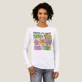 Ermutigende Notiz an mich selbst Tri-Blend Shirt (Vorderseite voll)