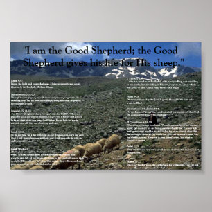 Ermutigende Verse Poster