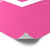 Ermutigende Worte für einen tapferen Freund mit Kr Poster (Ecke)