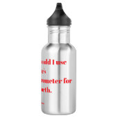 Ermutigende Zitate Edelstahlflasche (Rechts)