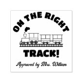 Ermutigender Lehrer für die Einstufung von Arbeits Permastempel (Design)