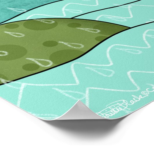 Ermutigung April Duschen bringen Mai Blume Poster (Ecke)