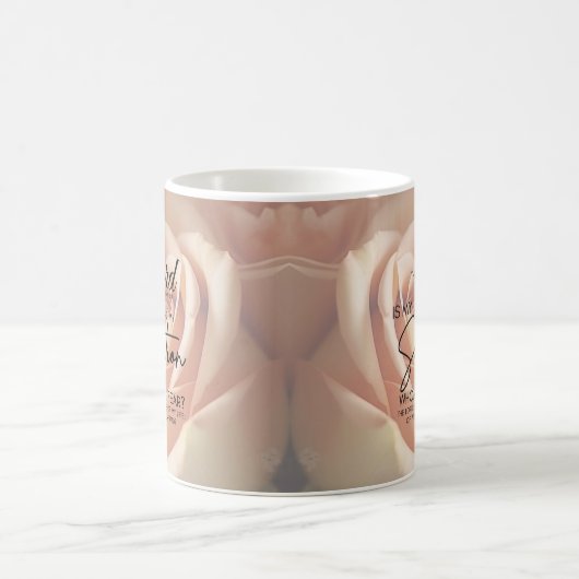 Ermutigung Bibel Verse Psalm 27:1 Tasse (Mittel)