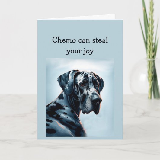 Ermutigung Chemo kann Ihre Freude stehlen Karte (Vorderseite)