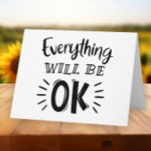 Ermutigung Denken Sie an Freundschaft Liebe Karte