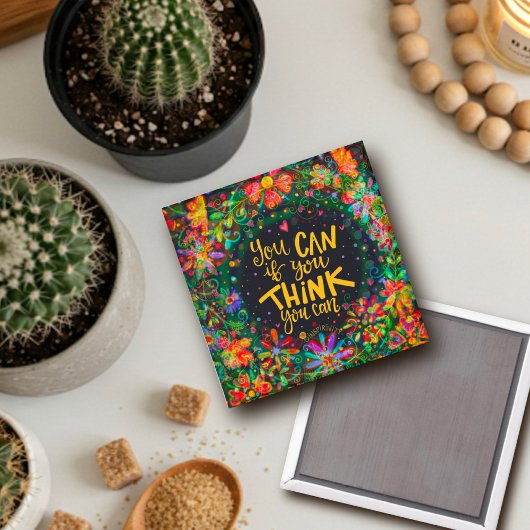 Ermutigung denken Sie, Sie können Inspirivity Magn Magnet