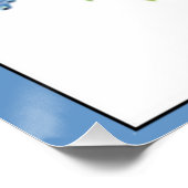 Ermutigung der Bibelschrift Matthew Bluebird Poster (Ecke)