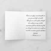 Ermutigung der Christlichen Karte (Innenseite)