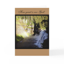 Ermutigung der Christlichen Karte