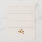 Ermutigung der Eltern - Baby-Duschkarten (Rückseite)