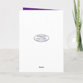 Ermutigung der Frau mit verlorenem Gewicht in Spie Karte (Rückseite)