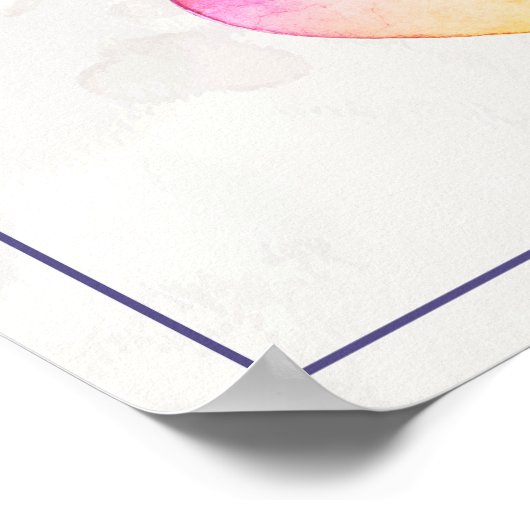 Ermutigung der Lehrer Poster (Ecke)