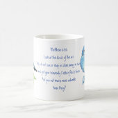 Ermutigung der Schrift Matthew 6:26, Vögel Kaffeetasse (Mittel)