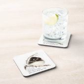 Ermutigung der Schrift Matthew 8:28 Niedliche Vöge Untersetzer (Rechte Seite)