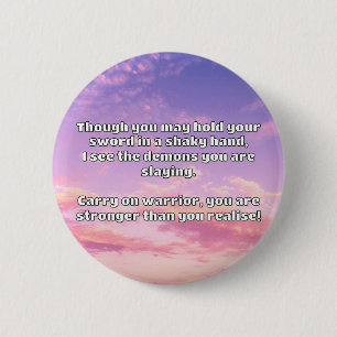 Ermutigung des Empath Warrior zu einem positiven Z Button