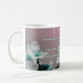 Ermutigung des Empath Warrior zu einem positiven Z Kaffeetasse (Links)