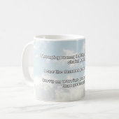 Ermutigung des Empath Warrior zu einem positiven Z Kaffeetasse (Vorderseite Links)