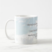 Ermutigung des Empath Warrior zu einem positiven Z Kaffeetasse (Links)