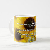 Ermutigung des Empath Warrior zu einem positiven Z Kaffeetasse (Vorderseite Links)