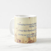 Ermutigung des Empath Warrior zu einem positiven Z Kaffeetasse (Vorderseite Links)